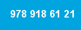 978 918 61 21 978 918 61 21